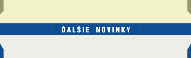 Ďalšie novinky